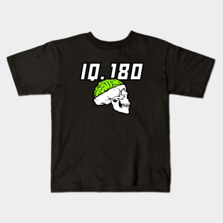Skull IQ.180 Kids T-Shirt